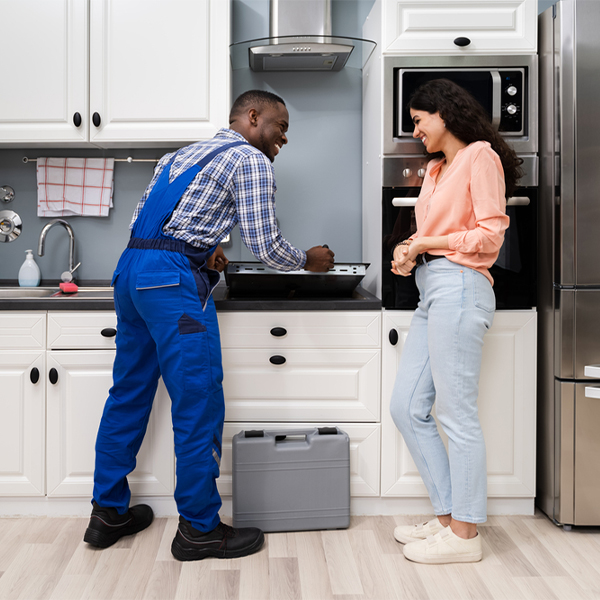 can you provide an estimate for cooktop repair before beginning any work in Rock Creek WI